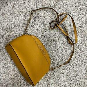 Michael Kors Yellow Crossbody Bag